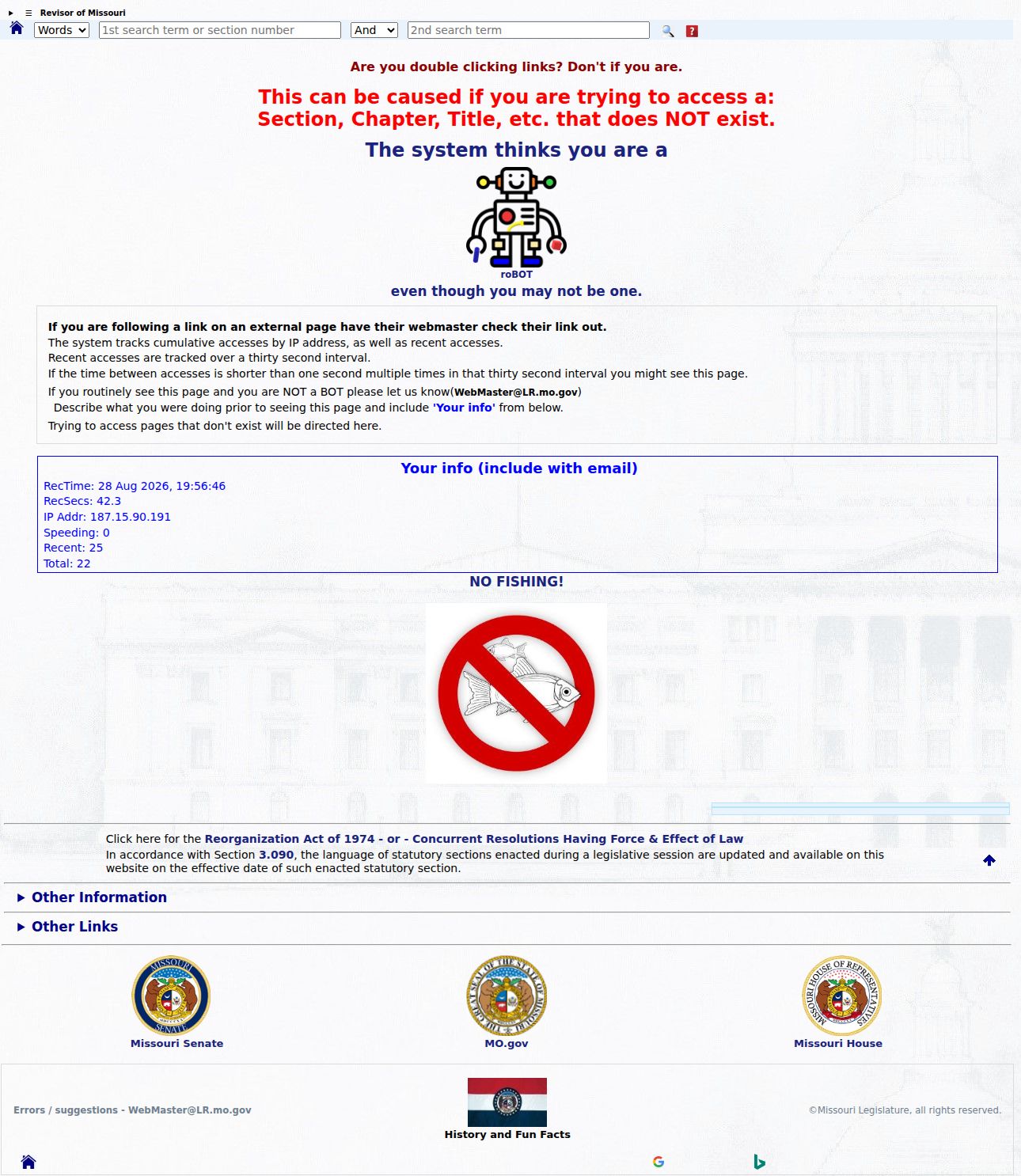 Missouri Constitution Article V jurisdiction text for Dade County Dadeville court docket records